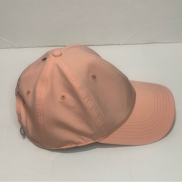 The Black Dog Baseball Hat Cap Embroidered Adjustable Adult Peach Cream NWT main image 6